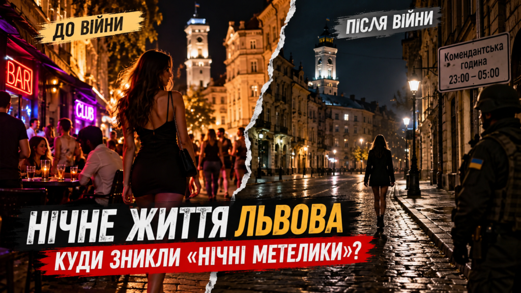 Нічне життя Львова до і після війни — нічна вулиця Львова